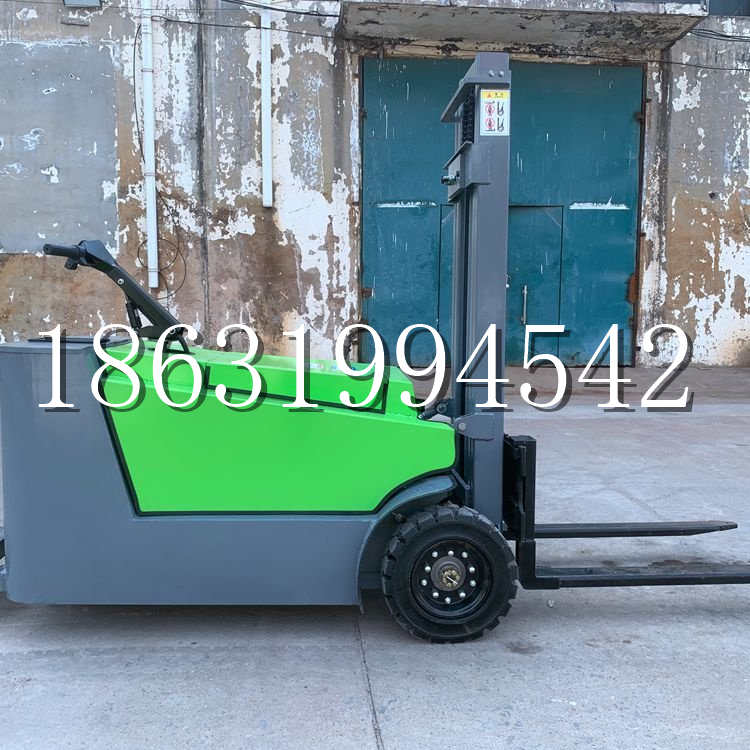河南蒙古族自治县小型电动叉车1吨2吨步行站驾式电瓶堆高充电装卸车液压升降车铲车